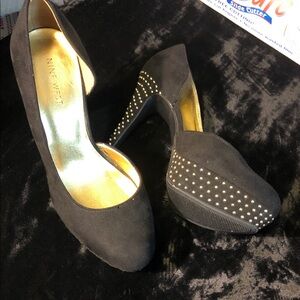 Nine West Gig platform heels 7m